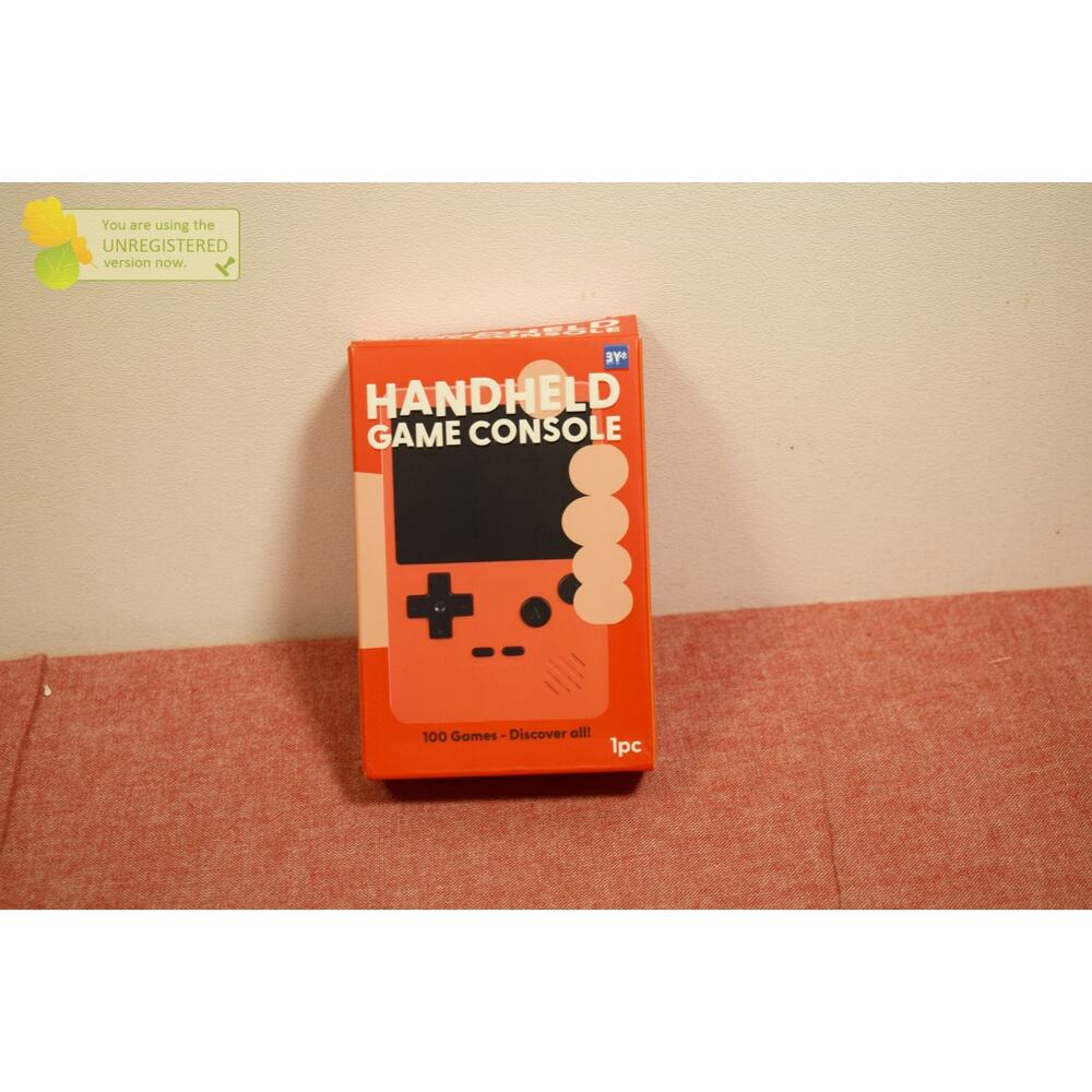 Handheld Game Console 100 Games Red